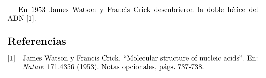 Bibliografía en LaTeX