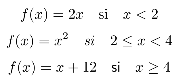 Letras dentro de una ecuación (alternativa)